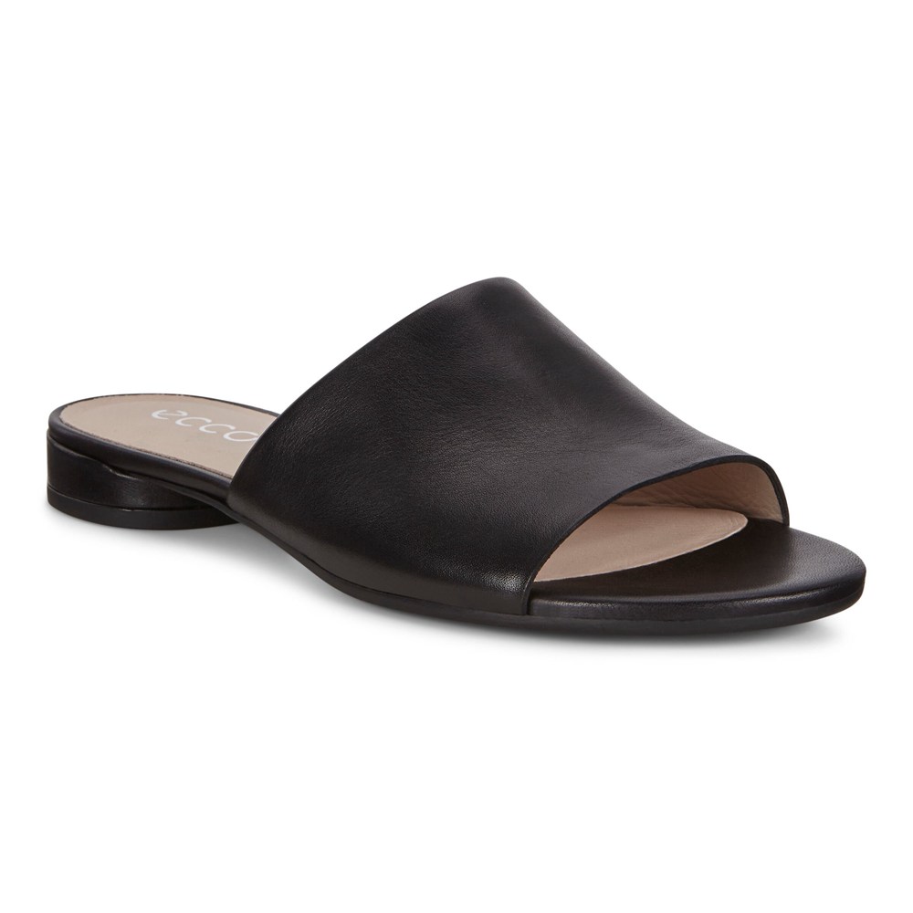 Sandalias Mujer - ECCO Flat Sandals Ii - Negros - FKE519438